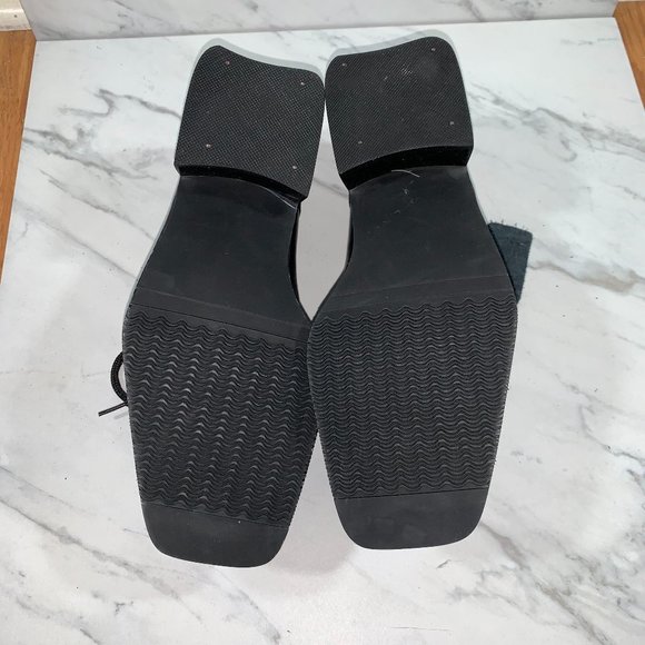 NWT PEERAYS BRAND NEW Leather WW Square Toe Shoes - Picture 4 of 6